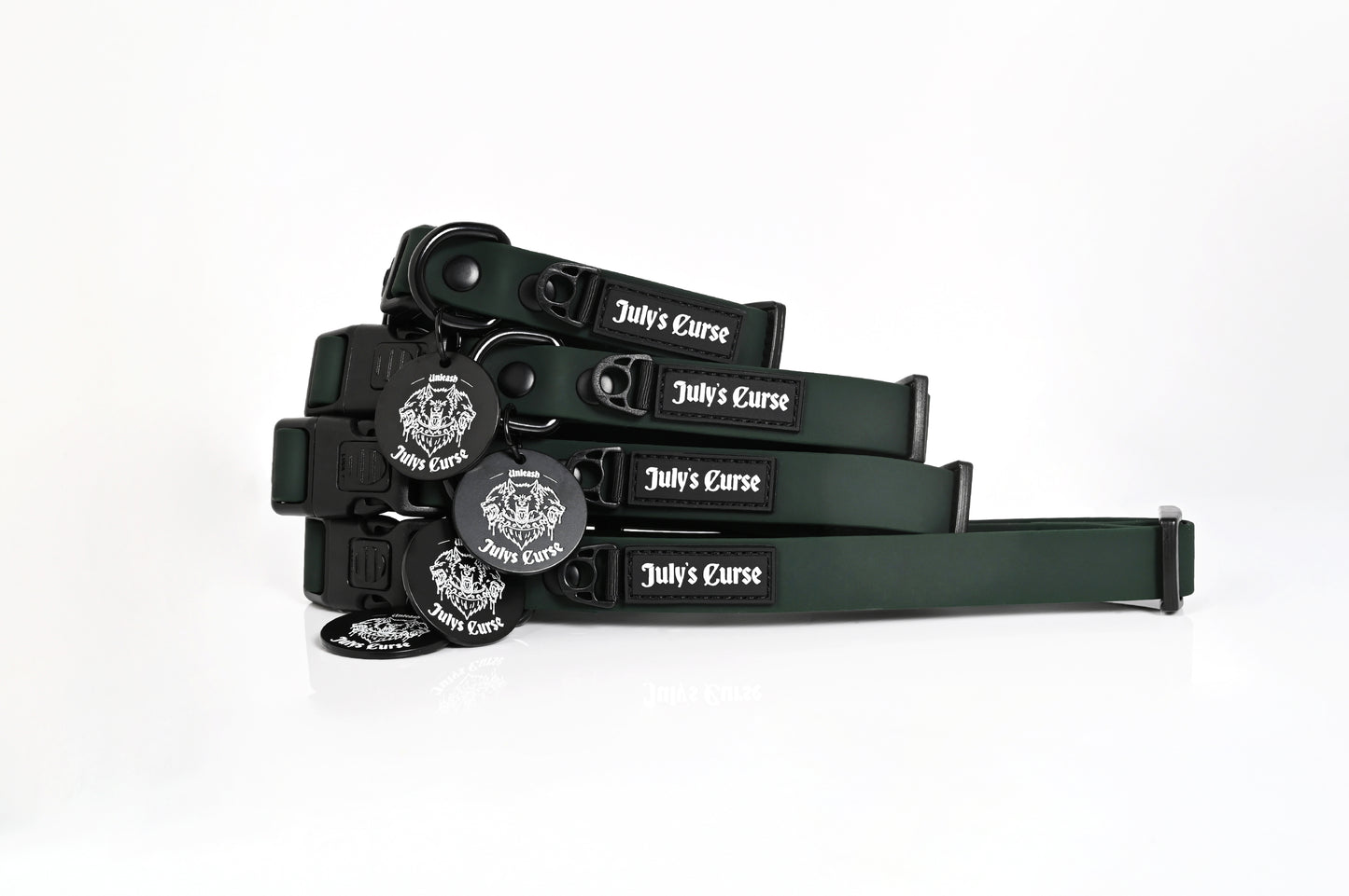Waterproof Dog Collar - Envy Green