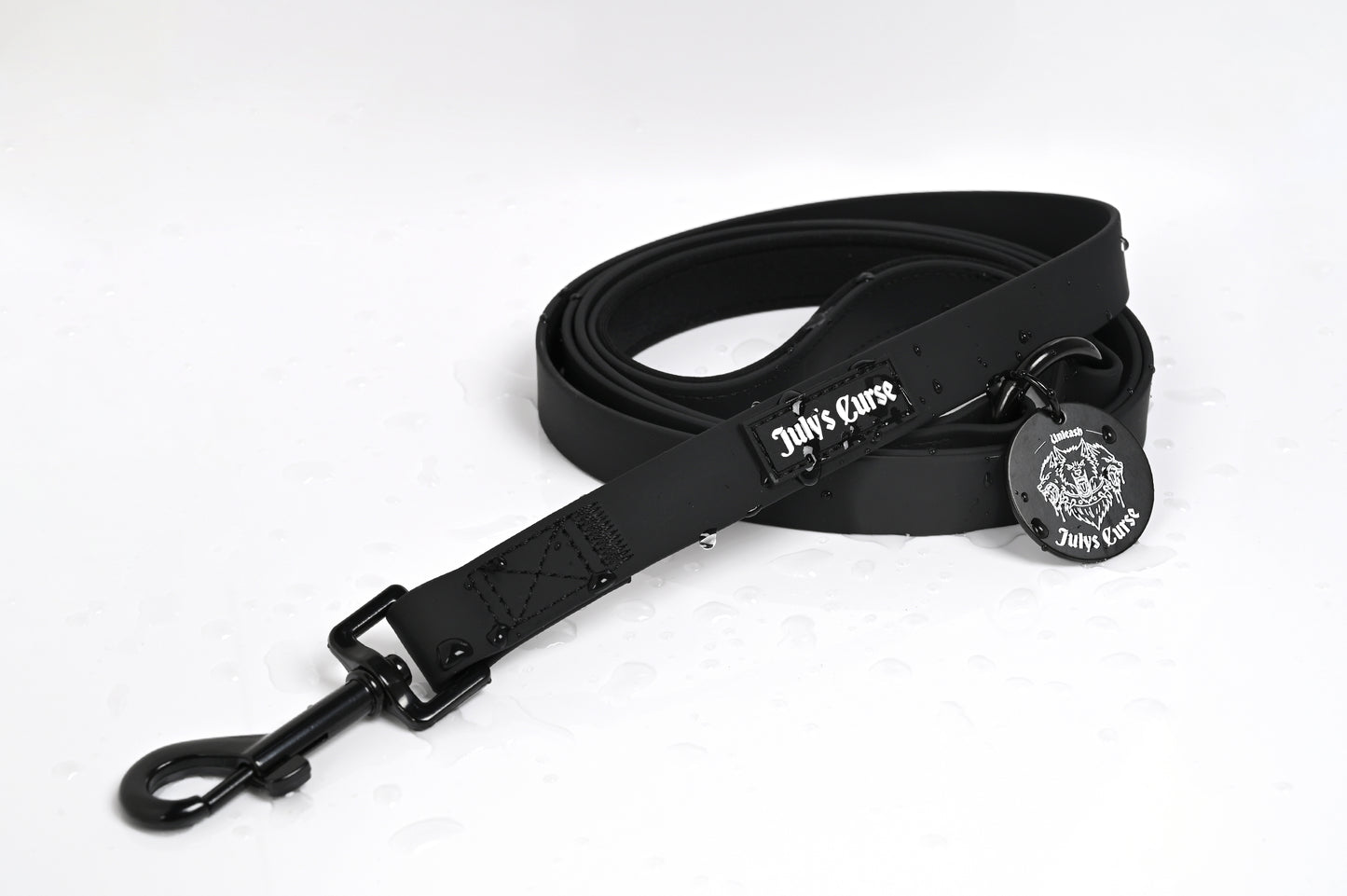 Waterproof Dog Leash - Pride Black