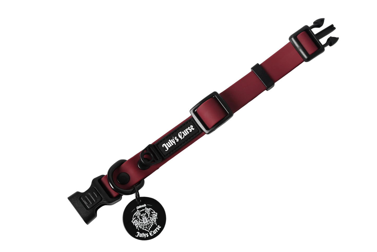 Waterproof Dog Collar - Wrath Red