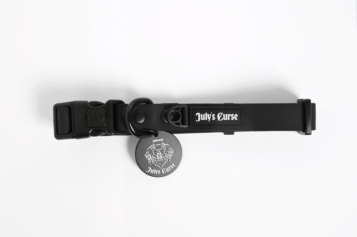 Waterproof Dog Collar - Pride Black