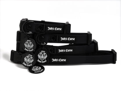 Waterproof Dog Collar - Pride Black